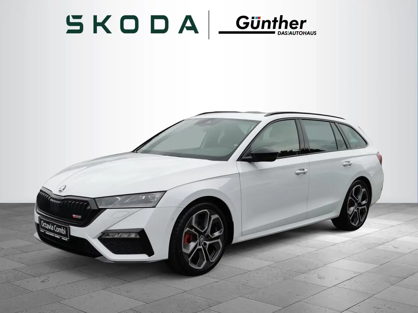 Skoda Octavia Combi RS 2.0 TSI+PANORAMA+AHK+ Weiß - 2