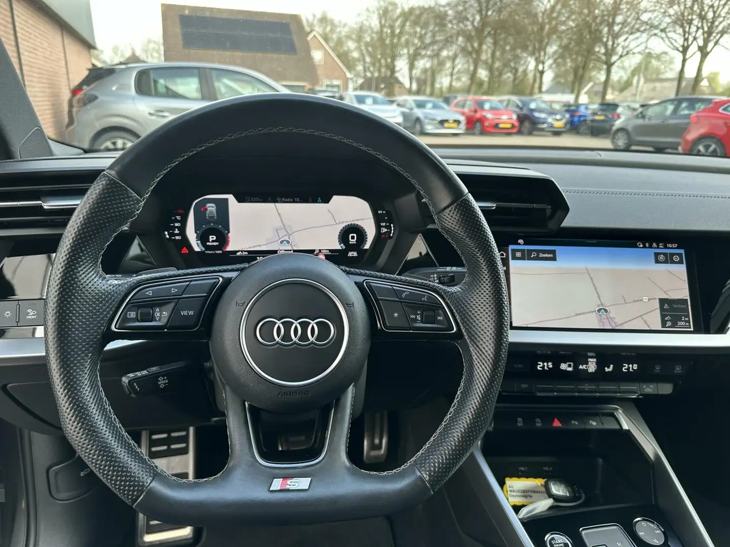 Audi A3 Sportback 35 TFSI S-LINE CARPLAY/VIRTUEEL *ALL-IN Grijs - 2