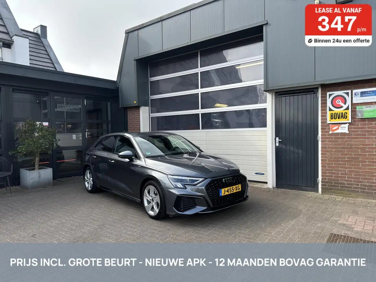 Audi A3 Sportback 35 TFSI S-LINE CARPLAY/VIRTUEEL *ALL-IN Grijs - 1