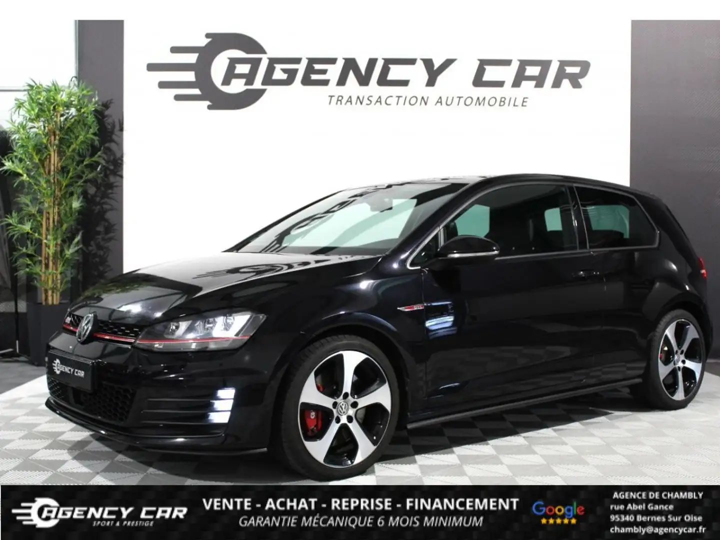 Volkswagen Golf GTI PERFORMANCE 2.0 16V TSI-230-BV DSG 6-SECONDE MAIN Schwarz - 1