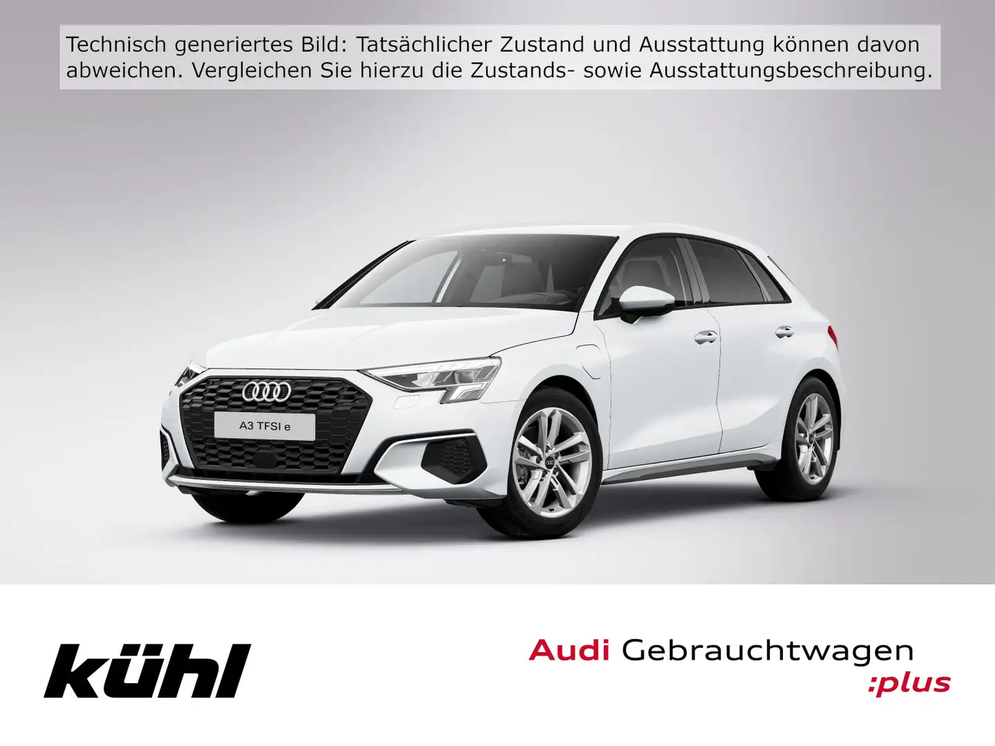 Audi A3 40 TFSI e S tronic LED/ACC Weiß - 1