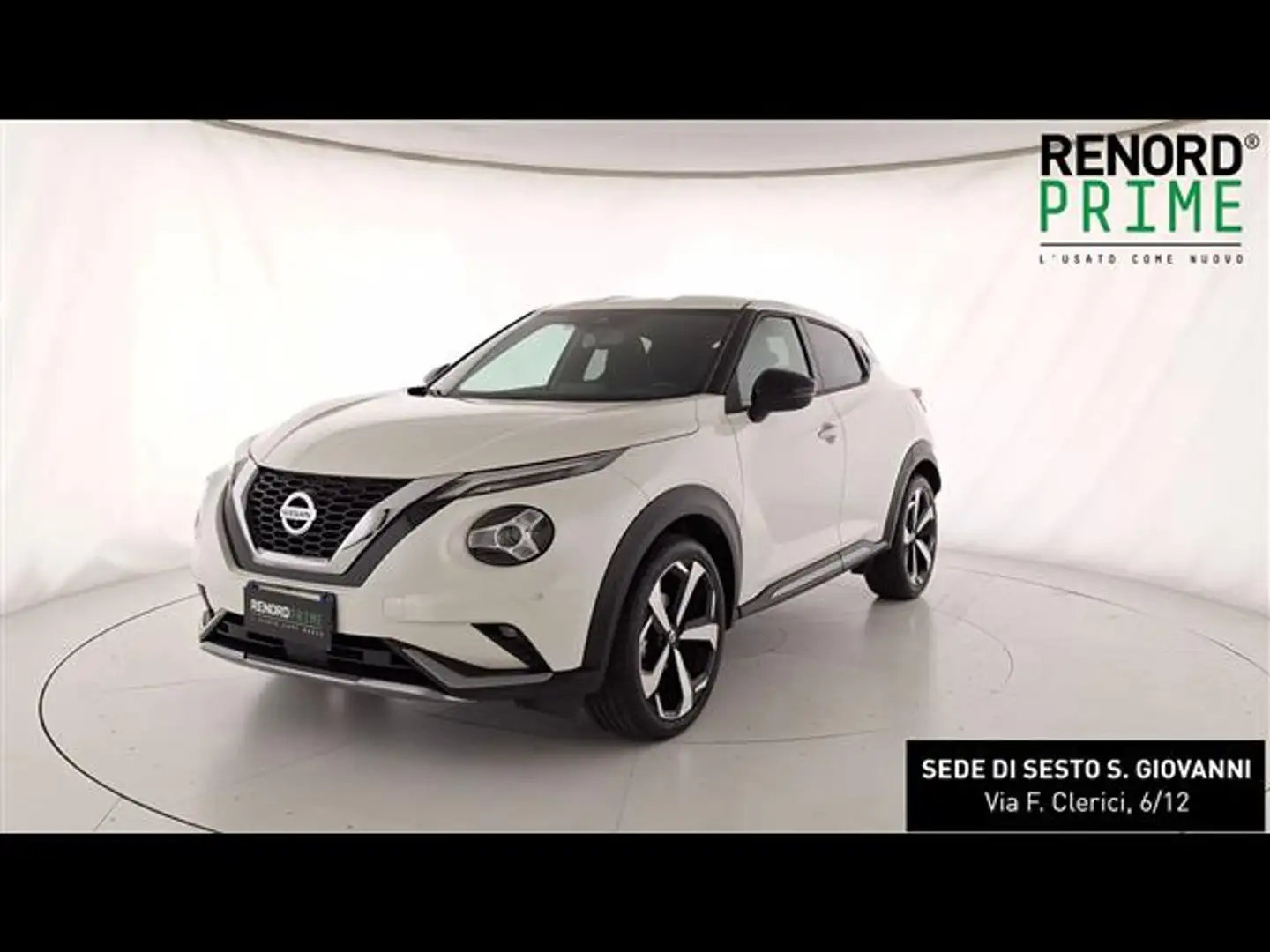 Nissan Juke 1.0 dig-t N-Connecta 114cv Bianco - 1