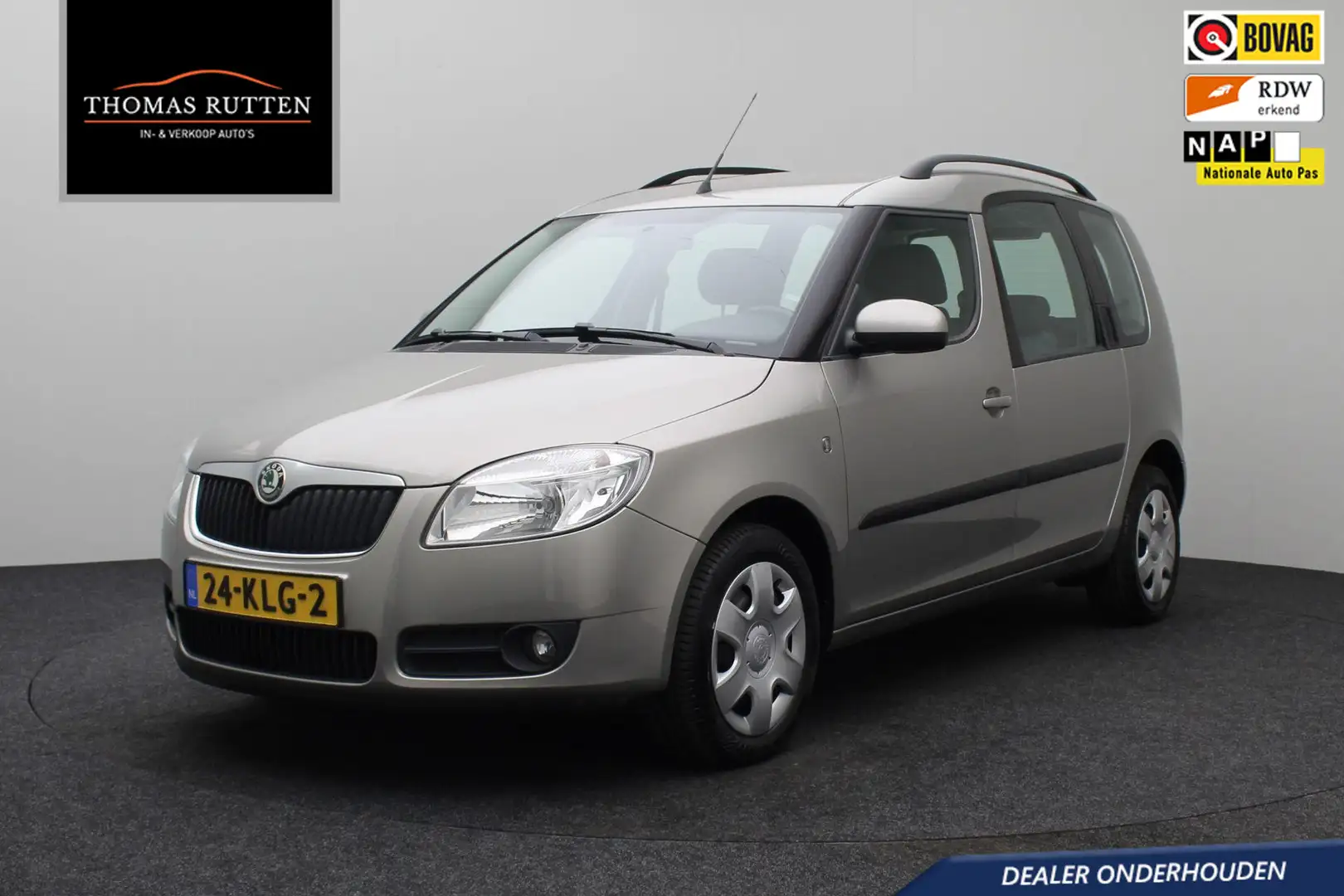 Skoda Roomster 1.4-16V Tour 2010 NAP | Dealer onderhouden | Airco Beige - 1