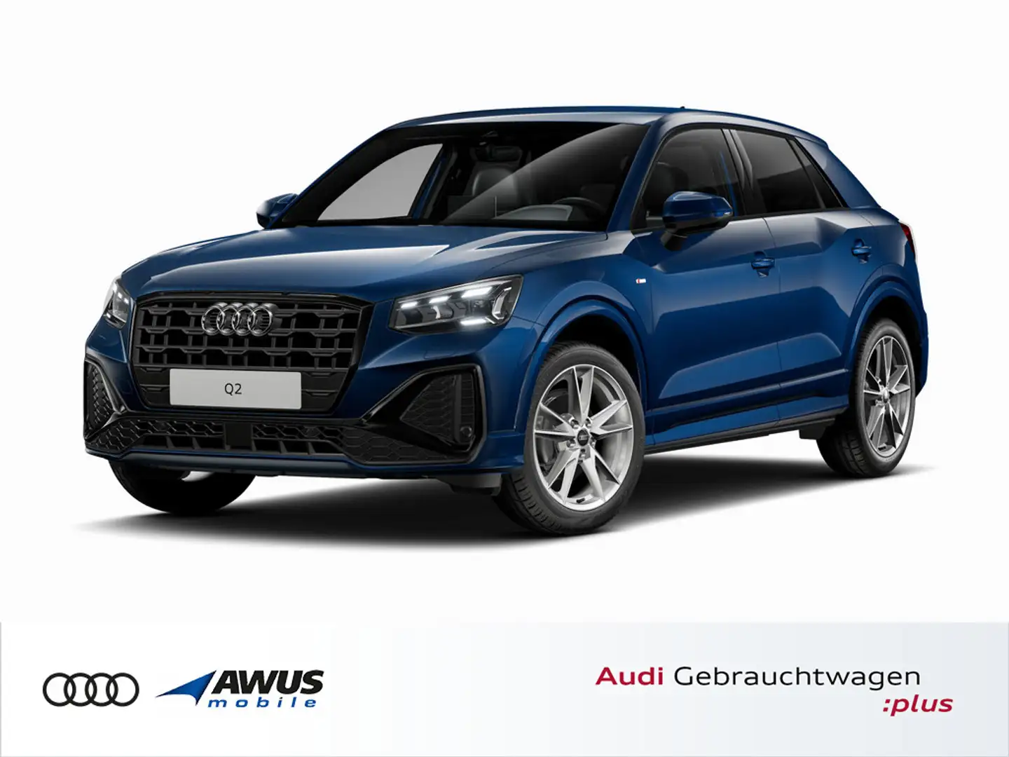 Audi Q2 35 TFSI S line, Matrix, Navi, AHK AHK ACC Blau - 1