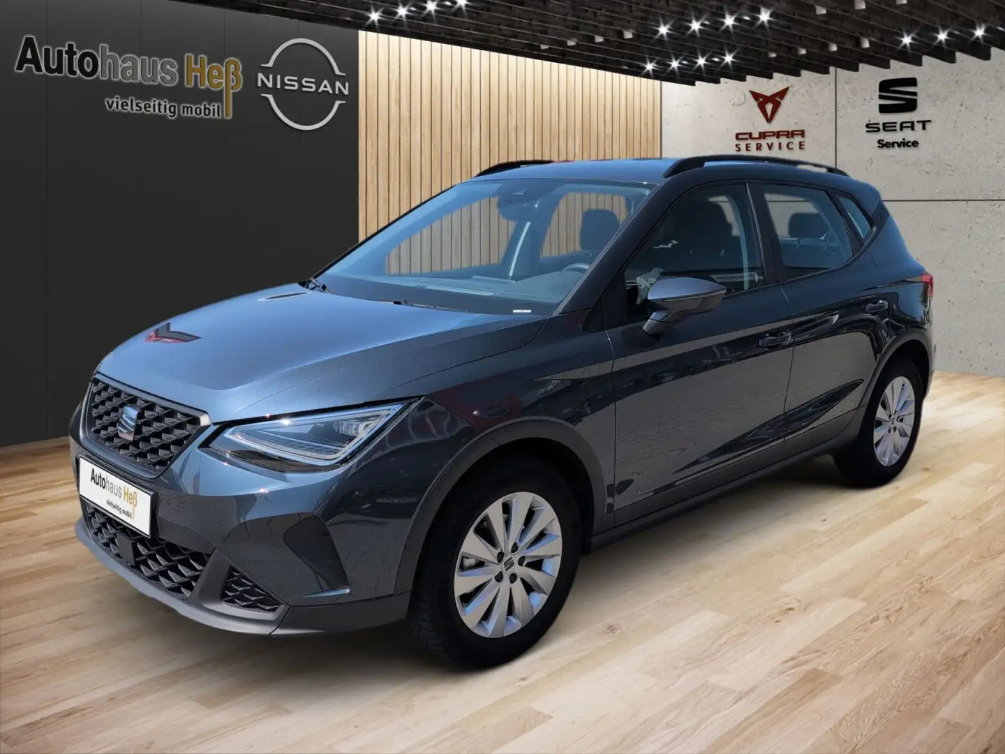 SEAT Arona 1.0 TSI Style*Voll-LED*AHK-abne.*Full-Link Grijs - 1