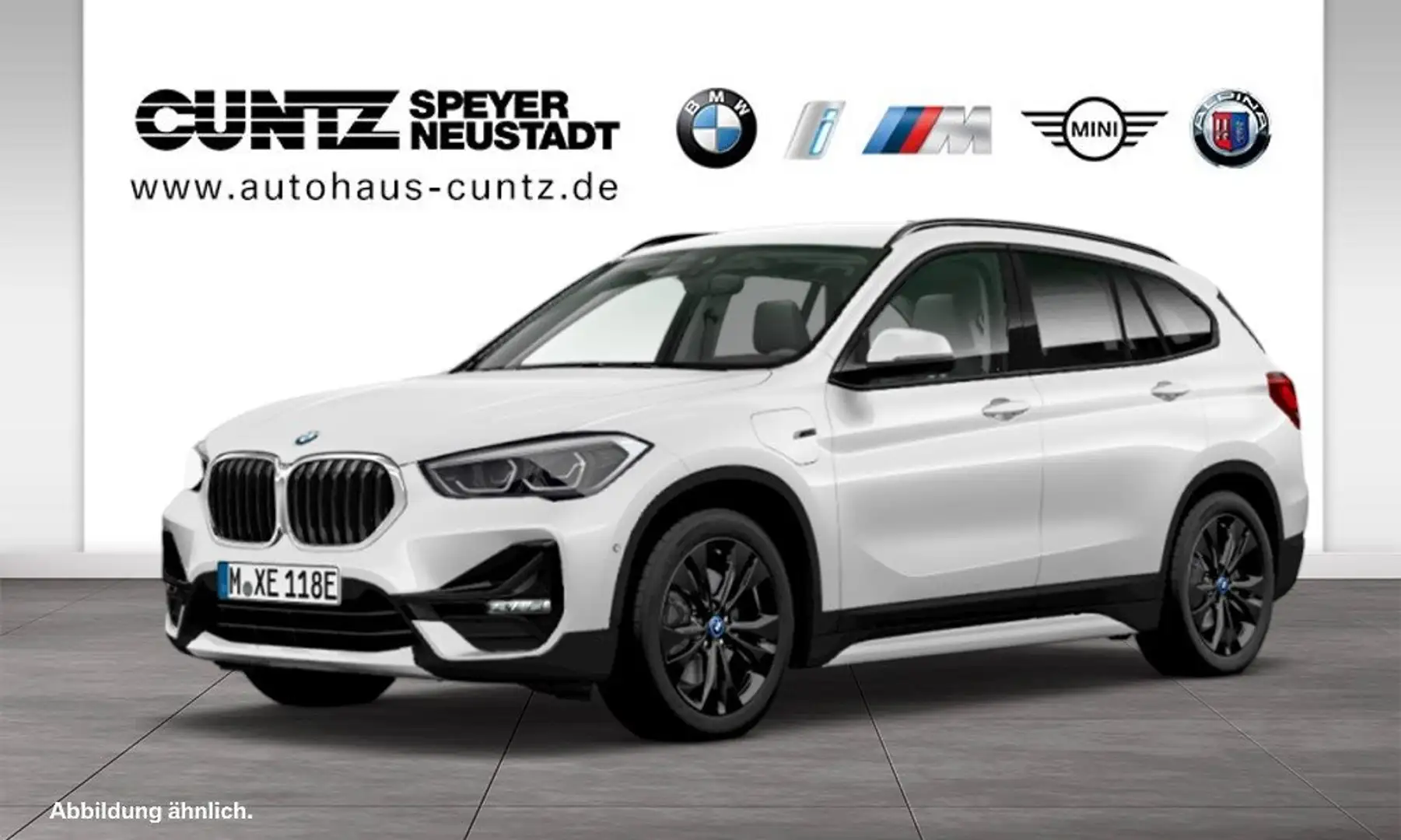 BMW X1 xDrive25e DAB LED RFK Klimaaut. PDC Weiß - 1