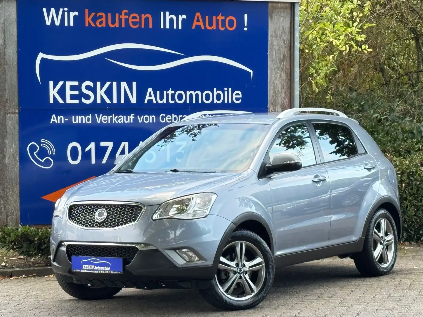 SsangYong Korando Quartz 4x4*AUTOMATIK*LEDER*ALU*SHZ* Grün - 1