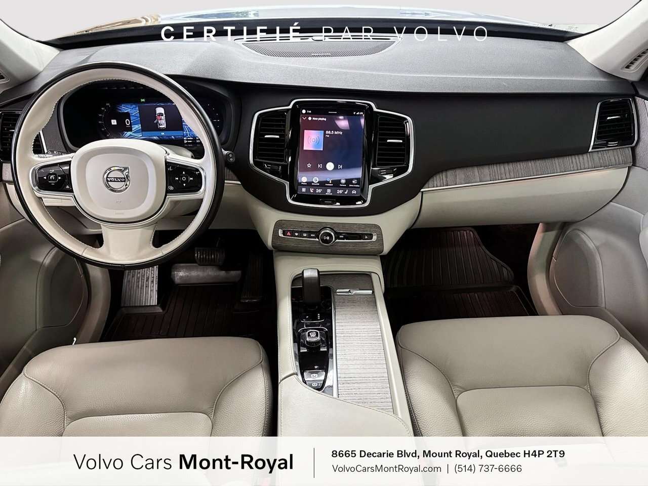 2024 Volvo XC90 Plus Bright Theme Plug-In Hybrid T8 HARMAN KARDON, thumb 8