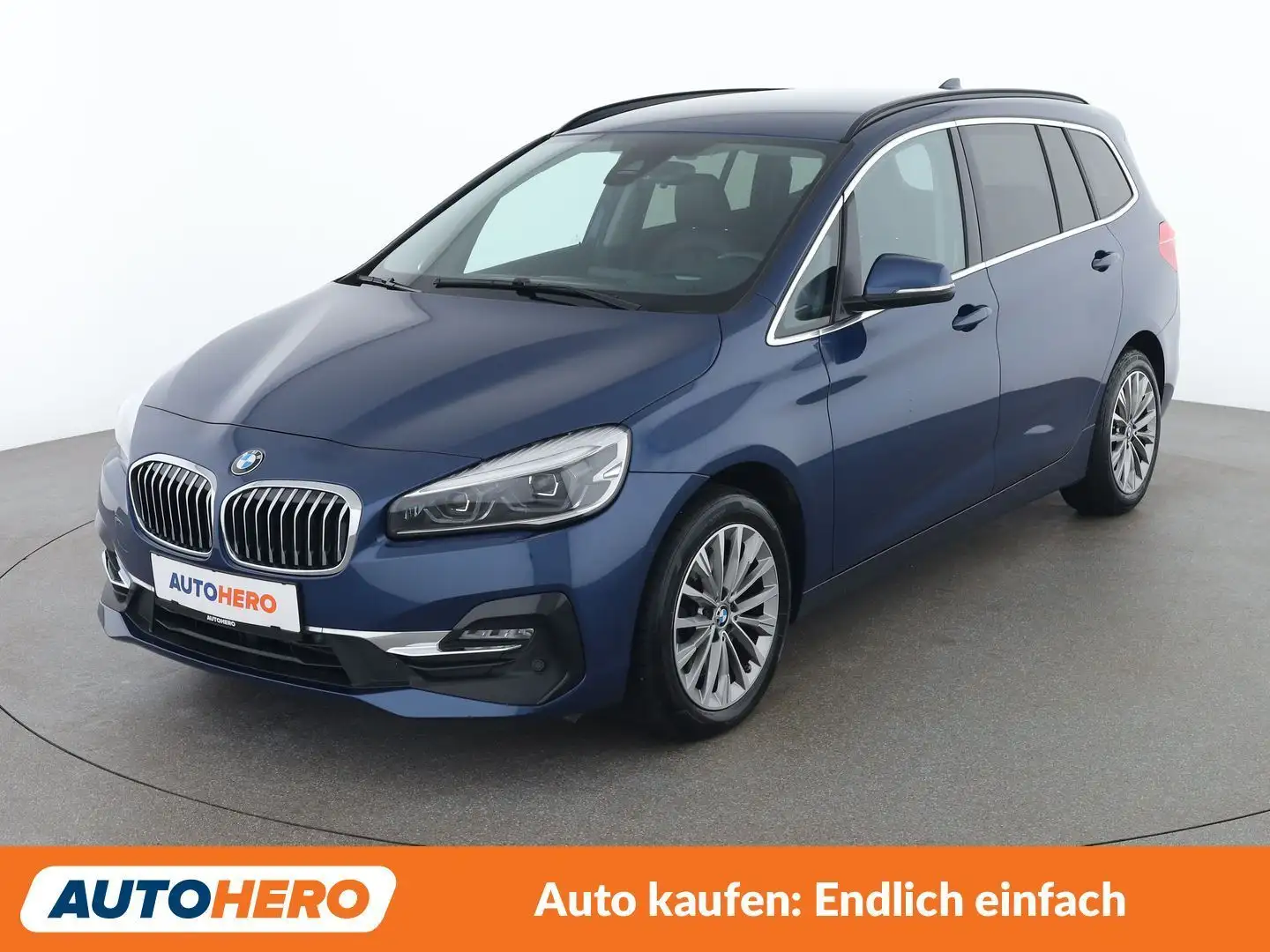 BMW 218 218d Gran Tourer xDrive Luxury Line Blau - 1