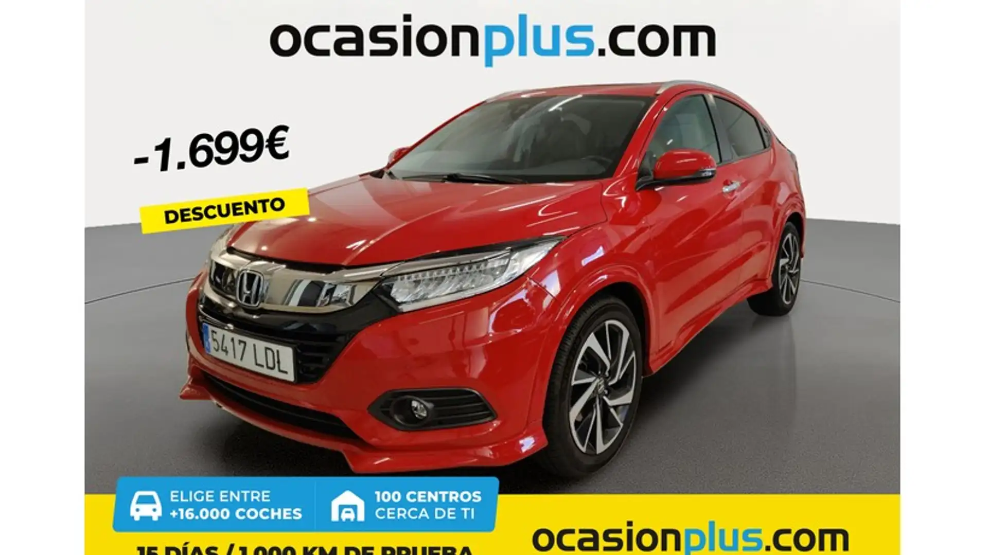 Honda HR-V 1.6i VTEC 4WD Rojo - 1