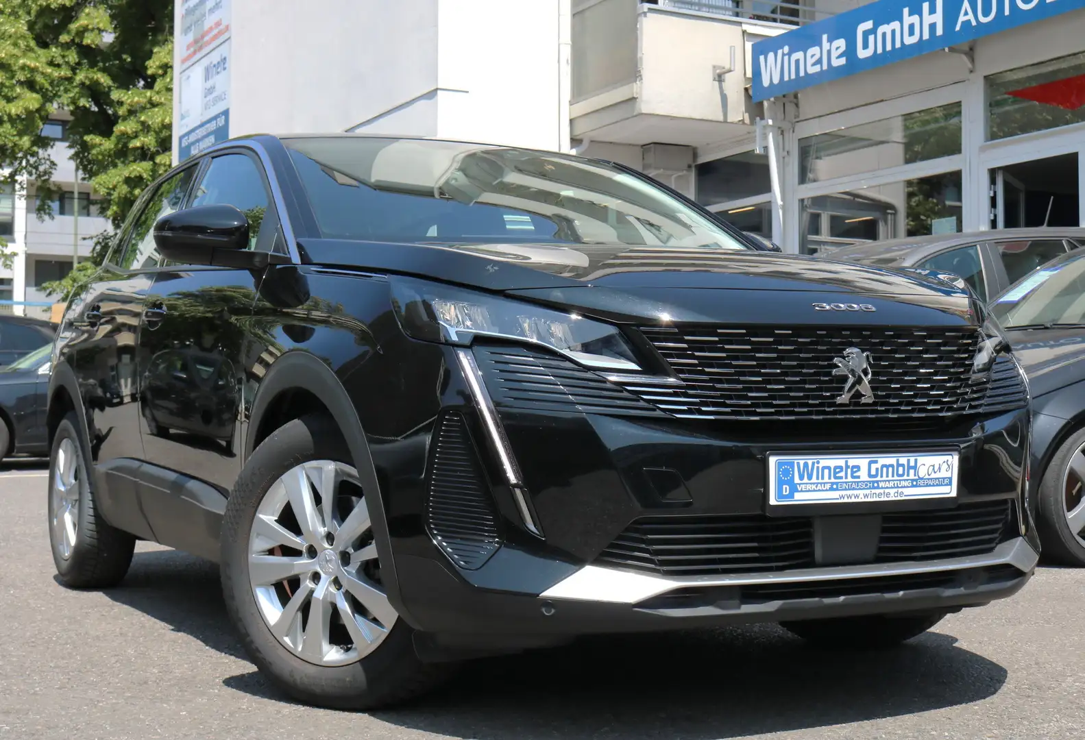 Peugeot 3008 Active Business*1HAND*KAMERA*PDC*NAVI*LED*KLIMAAUT Schwarz - 1
