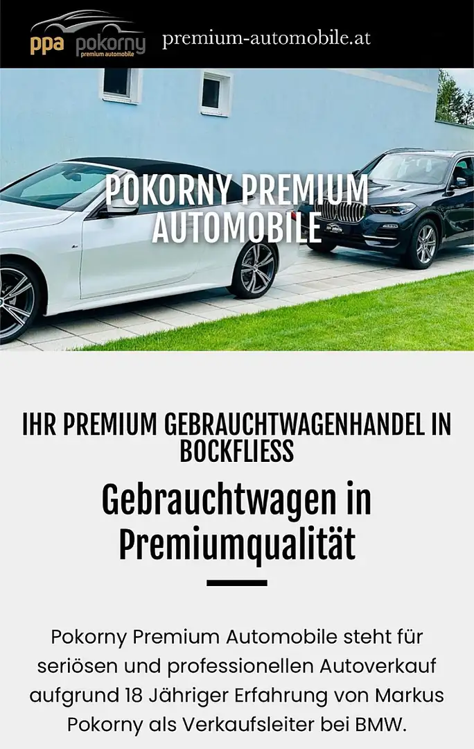 BMW 520 d Touring Aut. - M-Sportpaket - Topzustand Grau - 2