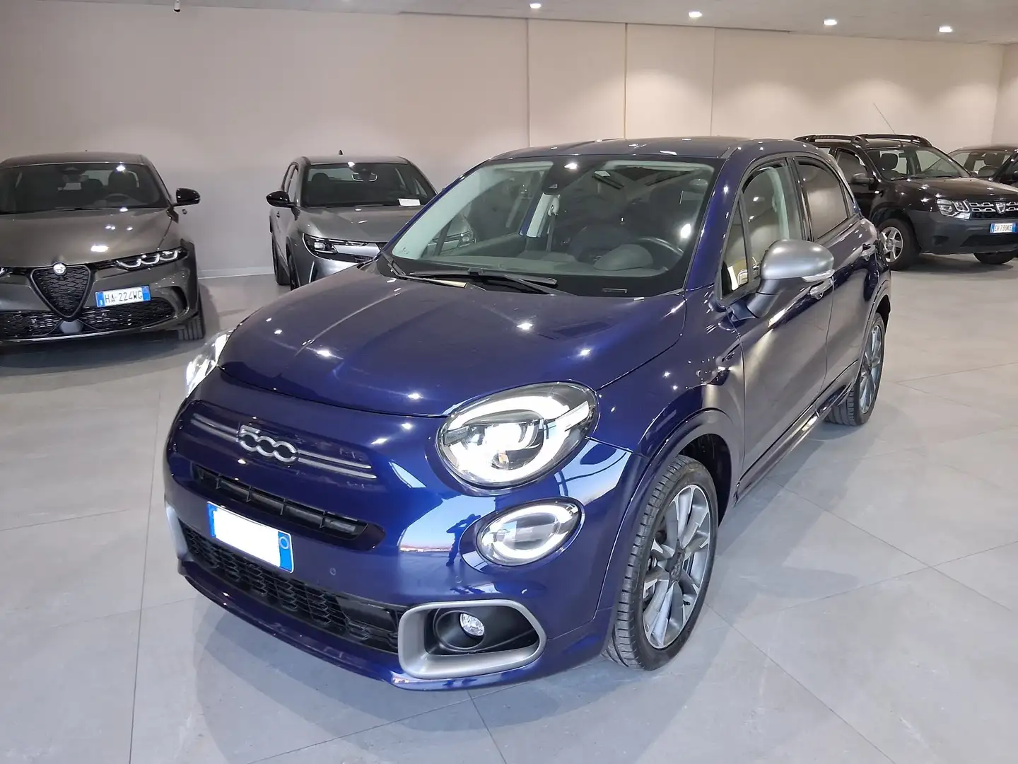 Fiat 500X 500X 1.5 t4 hybrid Sport 130cv dct autom. Bleu - 1