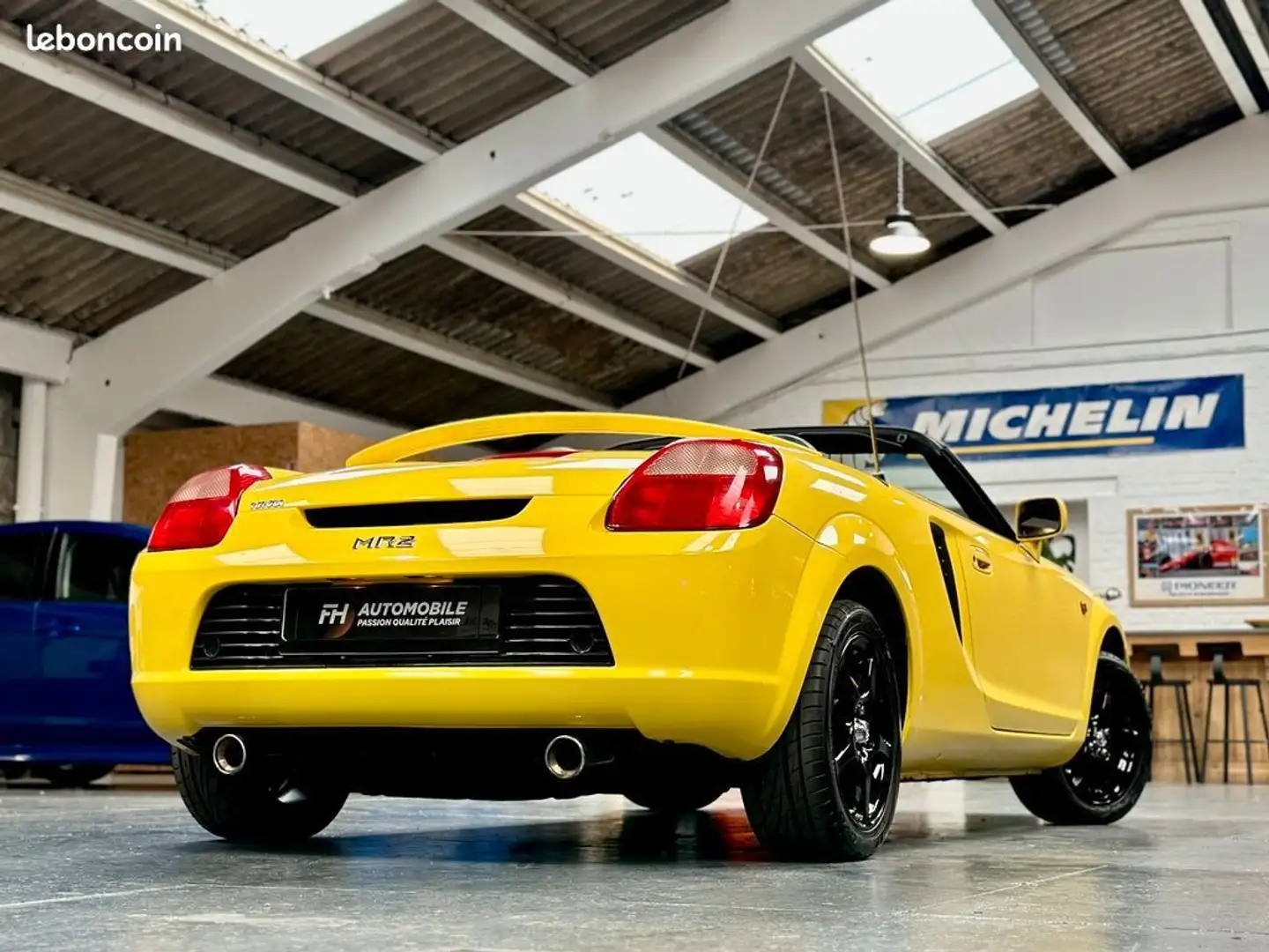 Toyota MR 2 MR 2 1.8L VVT-I 140 ch Super Bright Yellow Hard-Top, Climatisation, Sièges chauffants Historique d’entretien État remarqu Gelb - 2