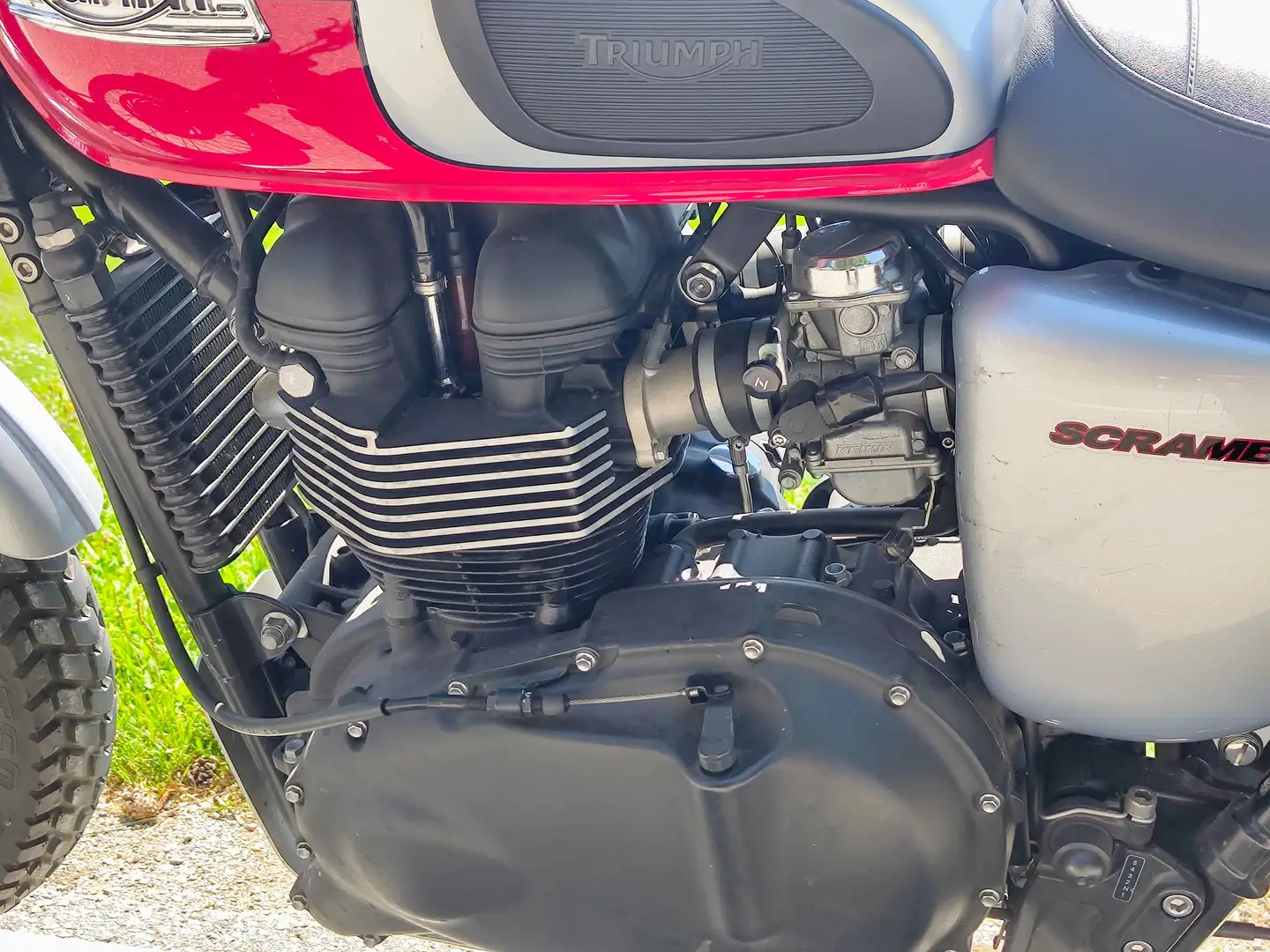 Triumph Scrambler 986MG2 Silber - 2