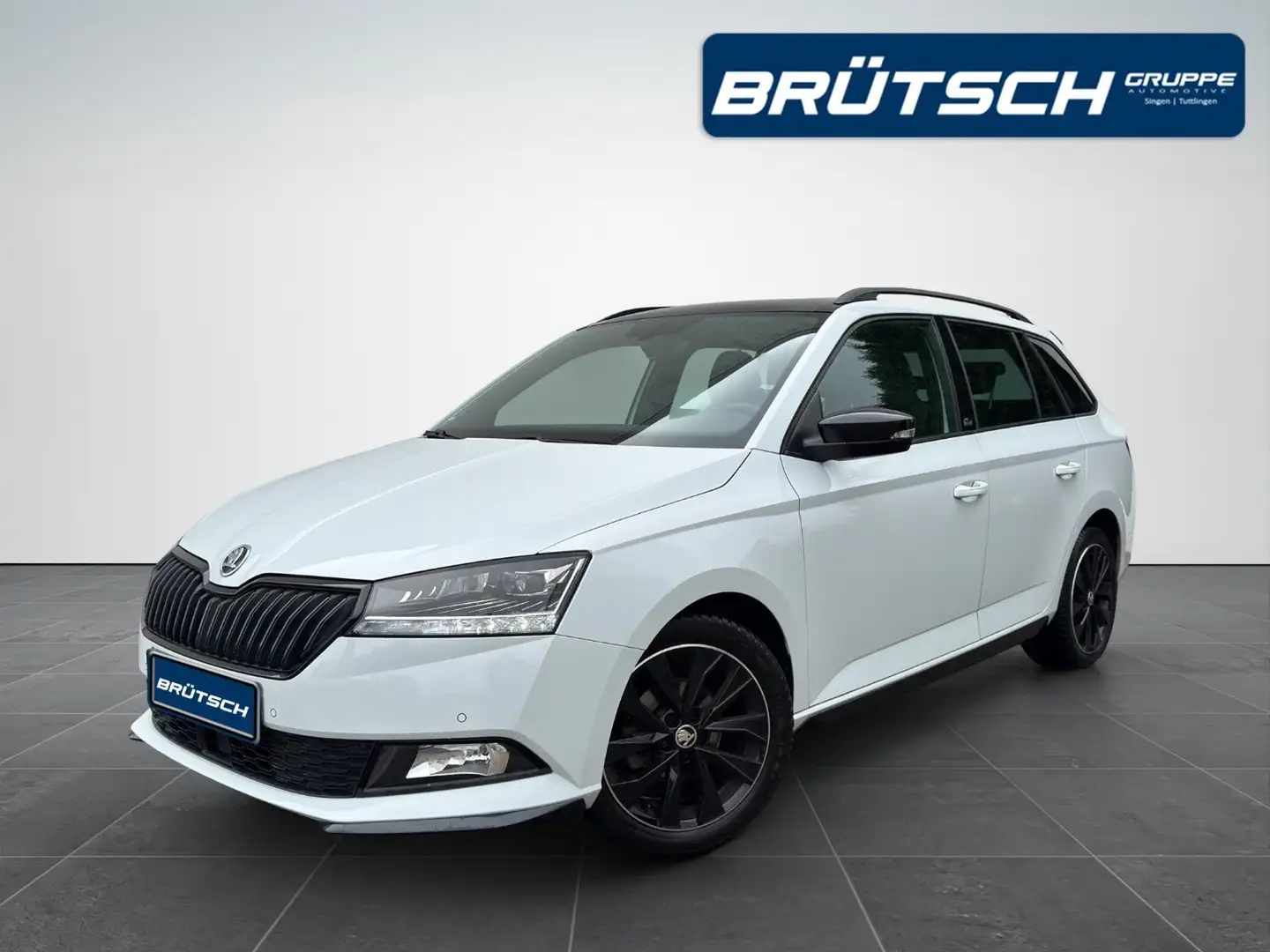 Skoda Fabia Combi 1.0 TSI Monte Carlo KLIMA / NAVI / ACC / SIT Weiß - 1