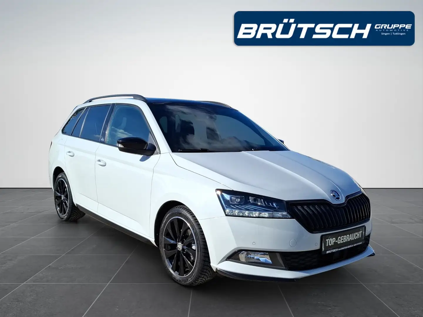 Skoda Fabia Combi 1.0 TSI Monte Carlo KLIMA / NAVI / ACC / SIT Blanc - 2