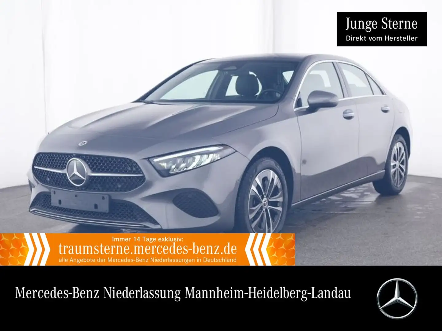 Mercedes-Benz A 250 e Lim PROGRESSIVE+PANO+LED+KAMERA+TOTW+8G Gris - 1