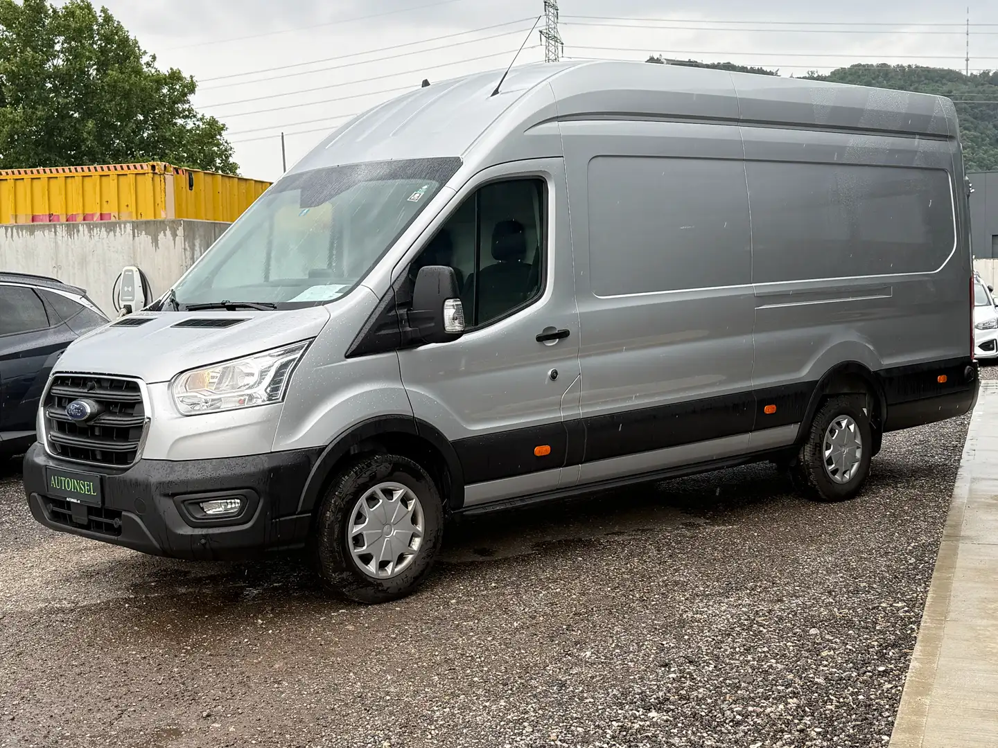 Ford Transit 350 L4H3 Maxi AWD 170 PS Navi PDC Silber - 2