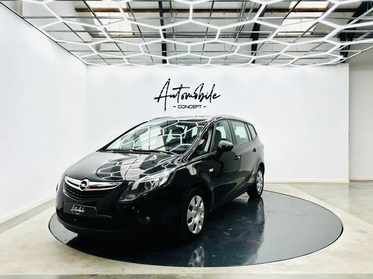 Opel Zafira Tourer ✅1AN GARANTIE✅7 PLACES✅ESSENCE✅REGULATEUR Schwarz - 1