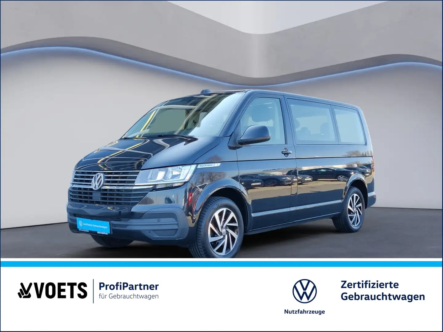 Volkswagen T6 Multivan 6.1 Comfortline 2.0 TDI DSG NAVI+STANDHZG Czarny - 1