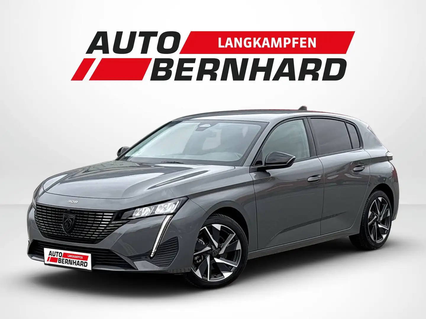 Peugeot 308 Hybrid 136 Allure Grau - 1
