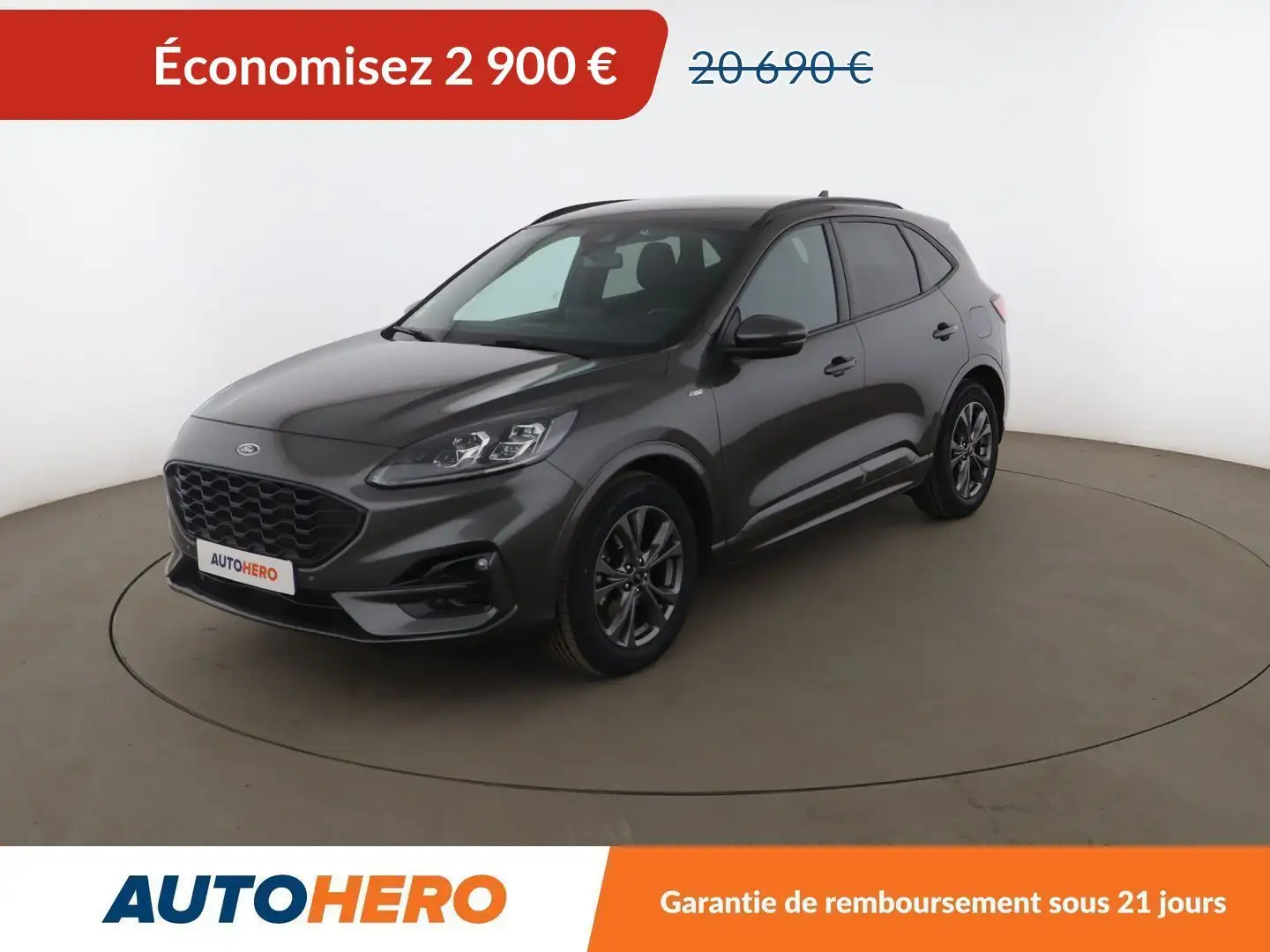 Ford Kuga 1.5 EcoBlue ST Line X Auto Gris - 1