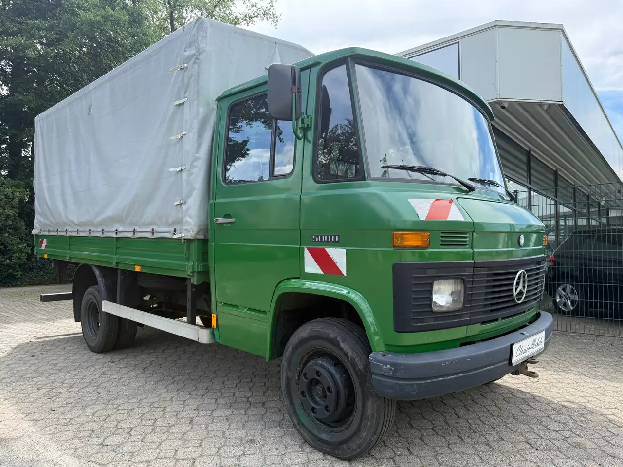 Mercedes-Benz L 508 DG Pritsche Plane + Spriegel *HU neu*H-Zul.*, foto 3