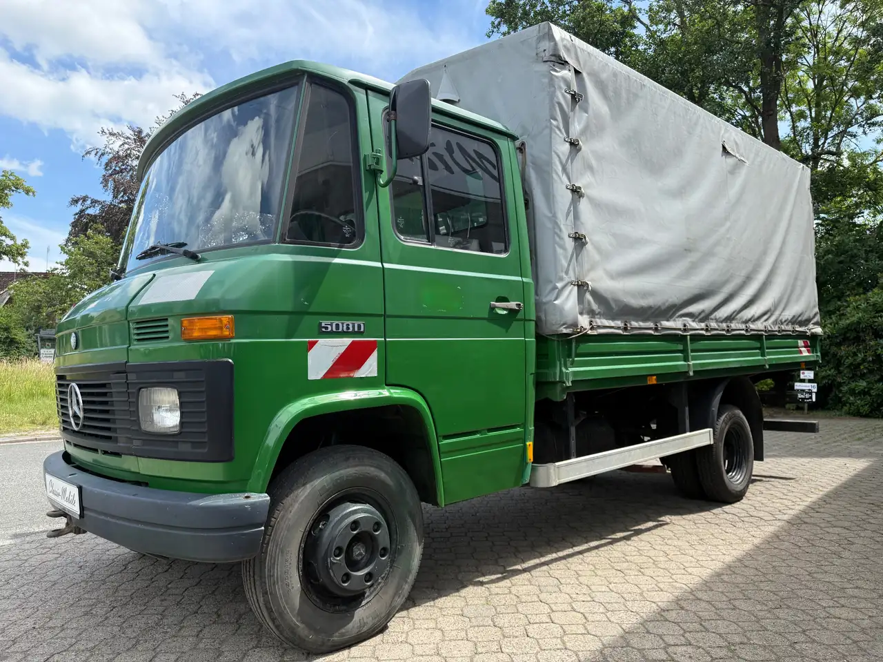 Mercedes-Benz L 508 DG Pritsche Plane + Spriegel *HU neu*H-Zul.*, foto 4