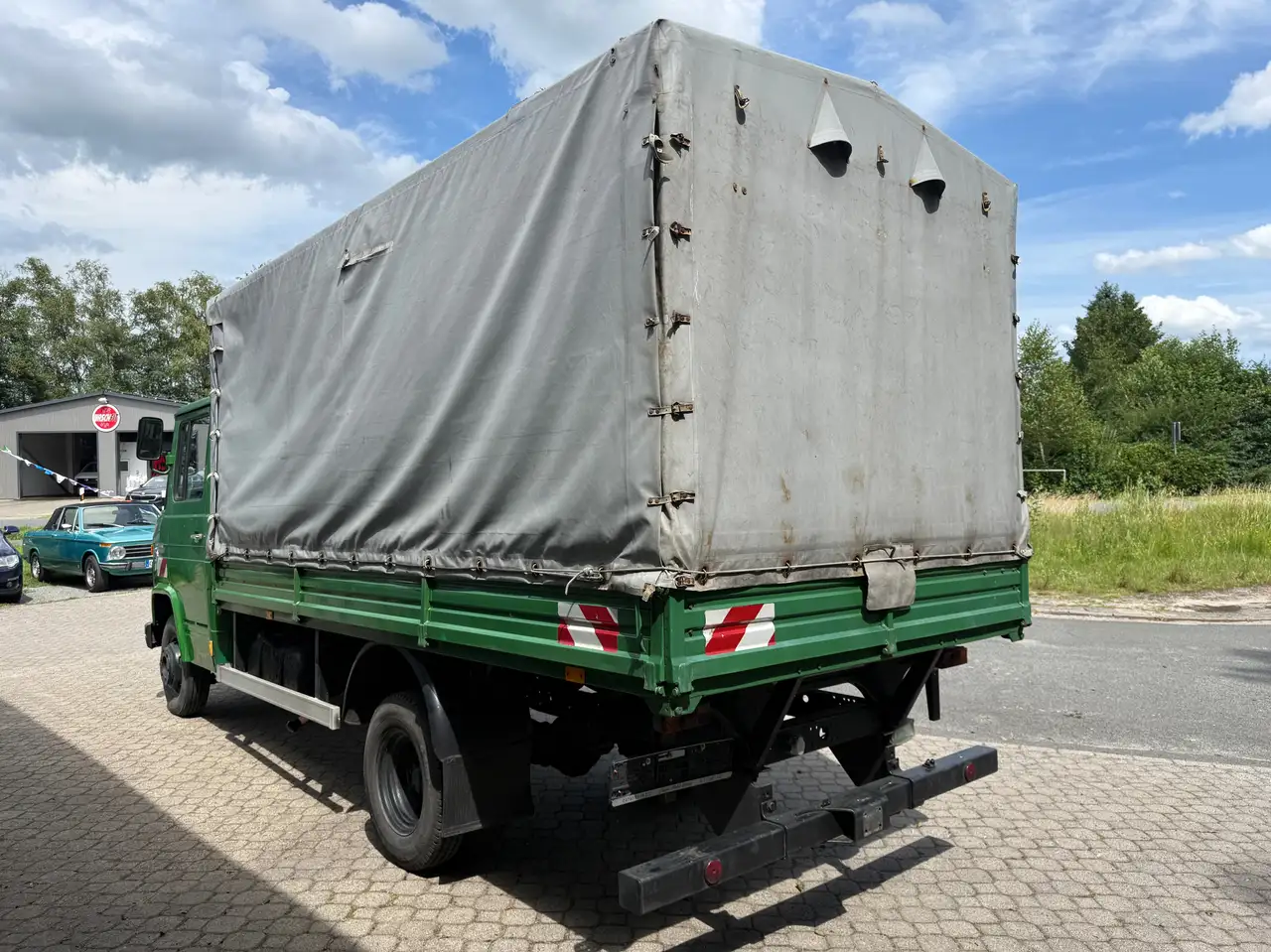 Mercedes-Benz L 508 DG Pritsche Plane + Spriegel *HU neu*H-Zul.*, foto 6
