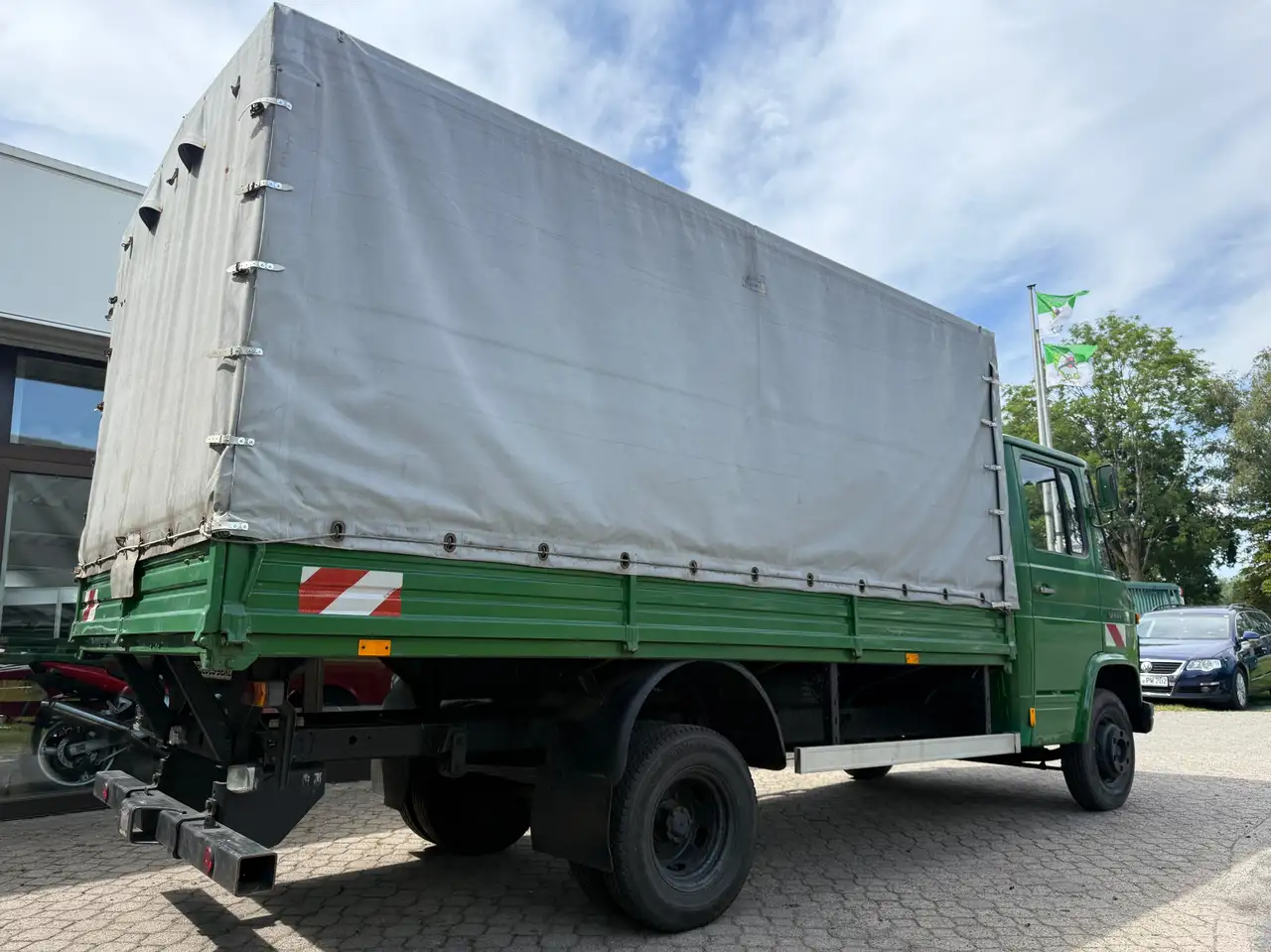 Mercedes-Benz L 508 DG Pritsche Plane + Spriegel *HU neu*H-Zul.*, foto 7