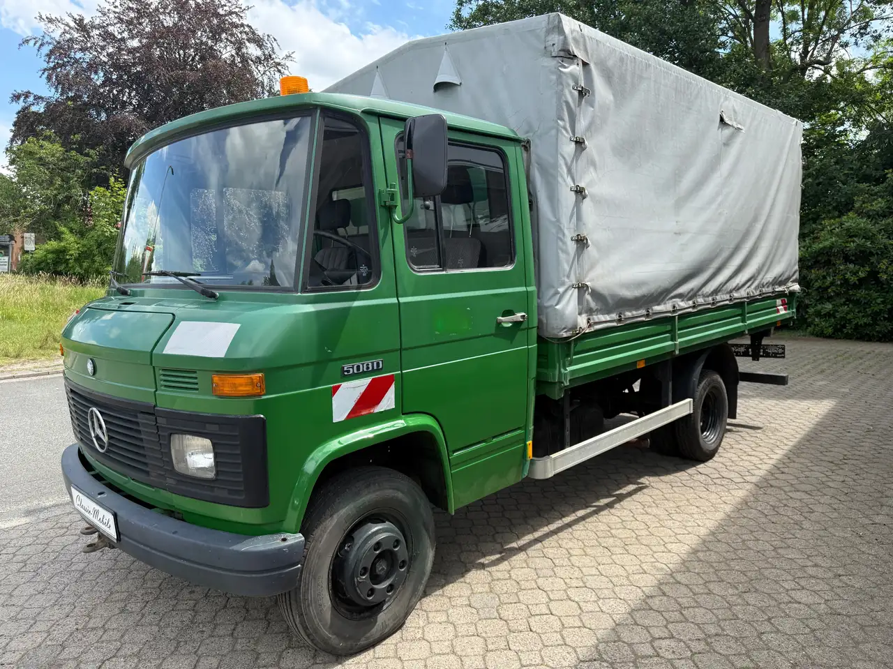 Mercedes-Benz L 508 DG Pritsche Plane + Spriegel *HU neu*H-Zul.*, foto 2