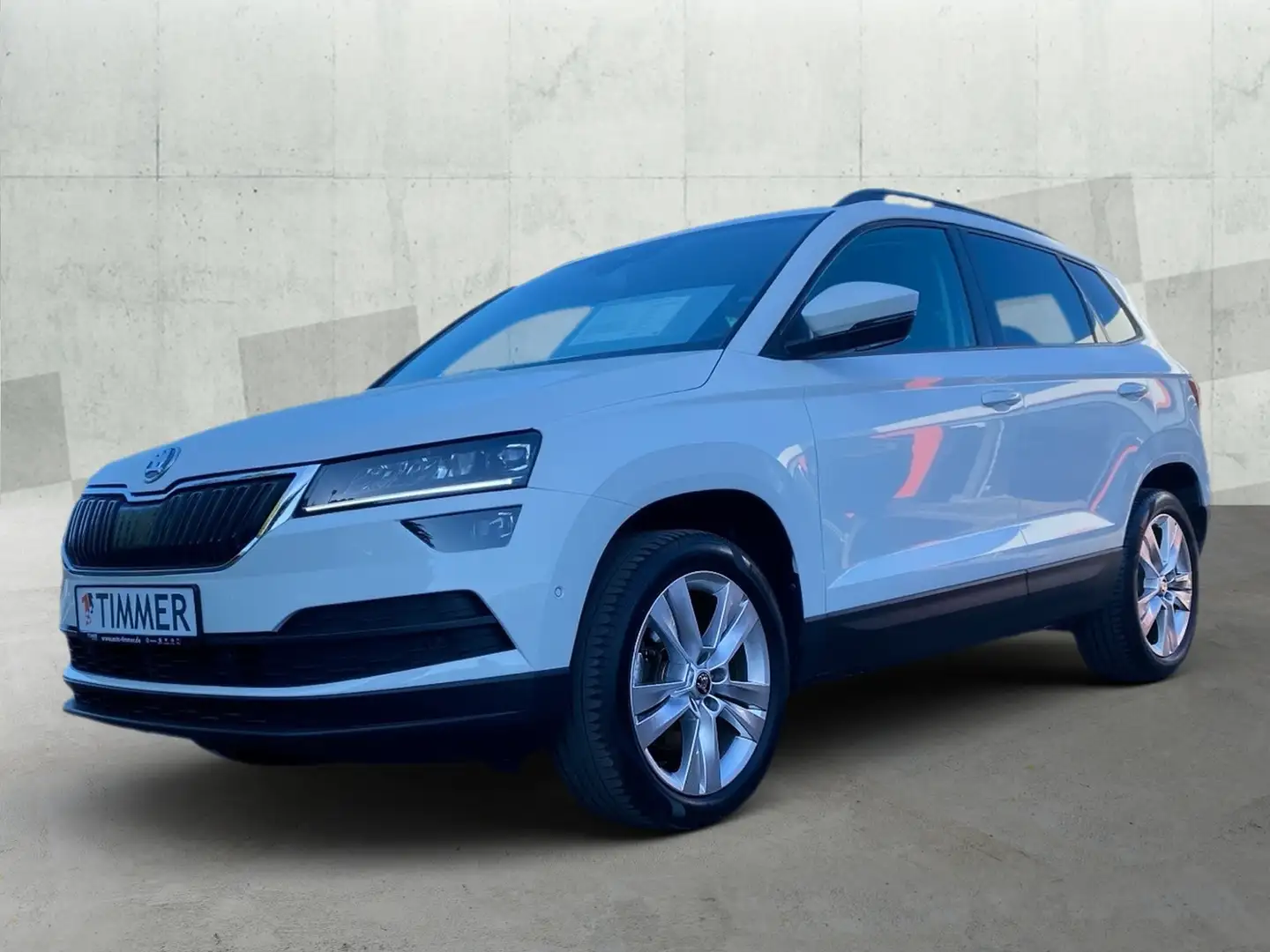 Skoda Karoq 2.0 TDI DSG 4x4 STYLE *AHK *LED *ACC *RKAM * Blanc - 2