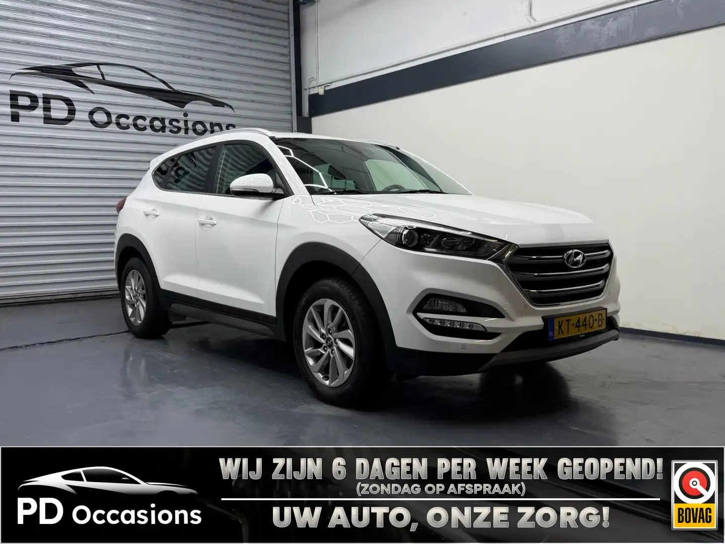 Hyundai TUCSON 1.6 GDi Comfort - Trekhaak - Camera - Cruise - Sto Blanc - 1