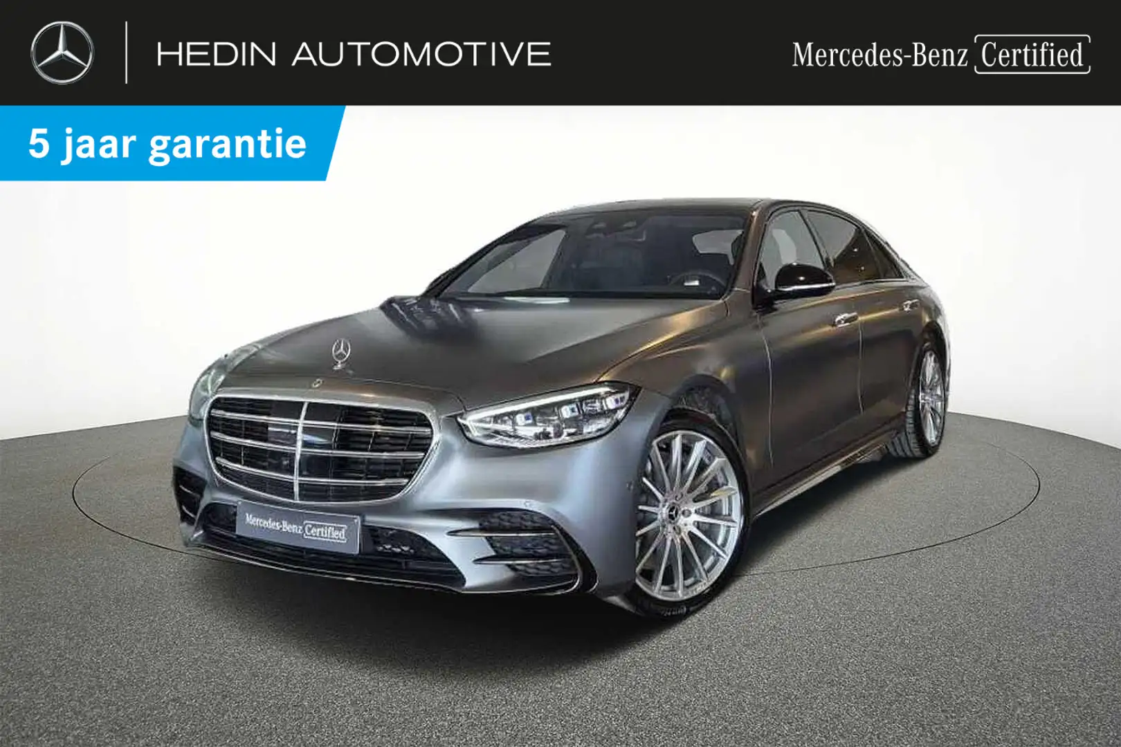 Mercedes-Benz S 580 e 4MATIC Lang AMG Line | Panoramisch Dak| Head-Up Gris - 1