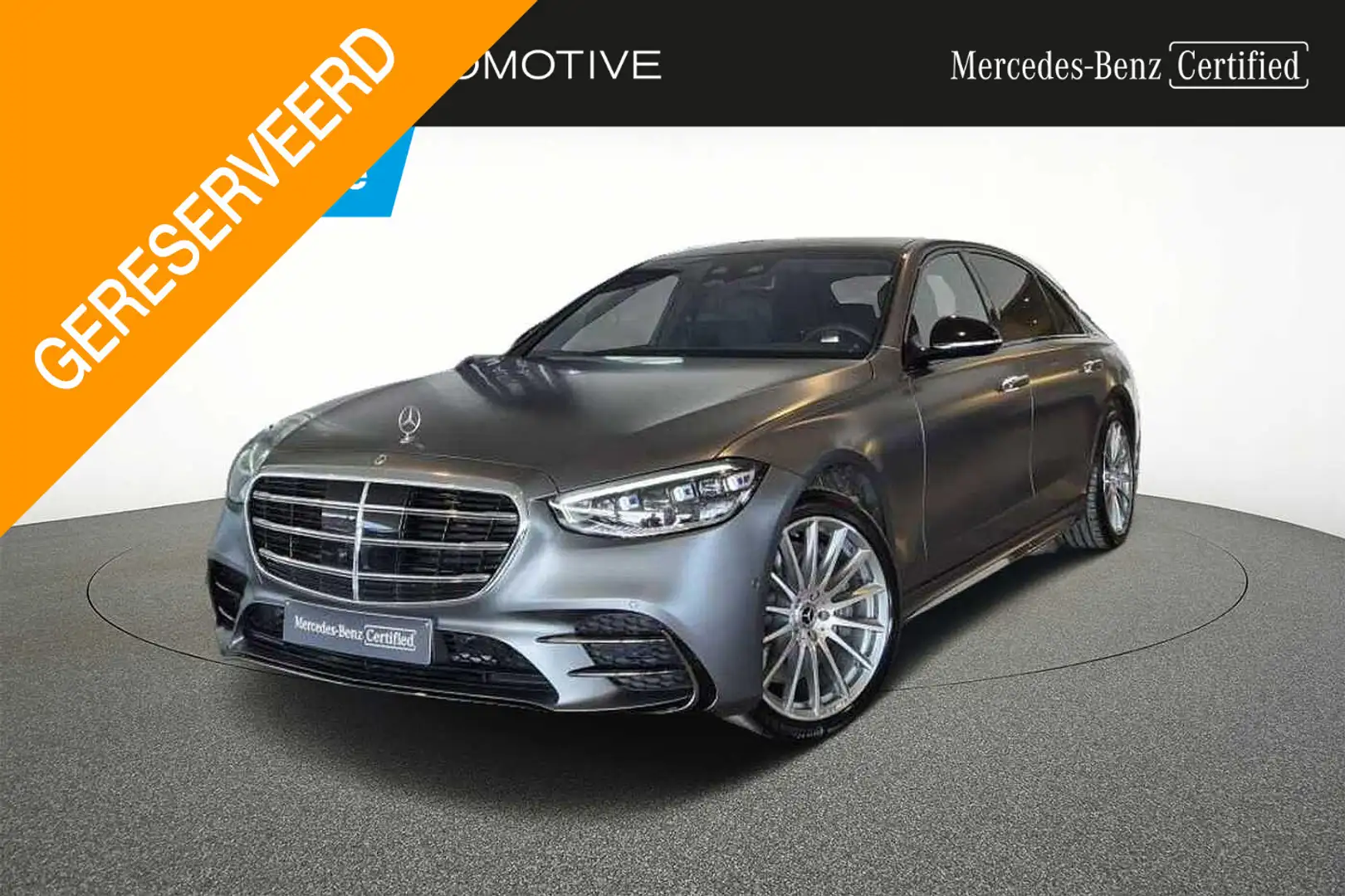 Mercedes-Benz S 580 e 4MATIC Lang AMG Line | Panoramisch Dak| Head-Up Gris - 1