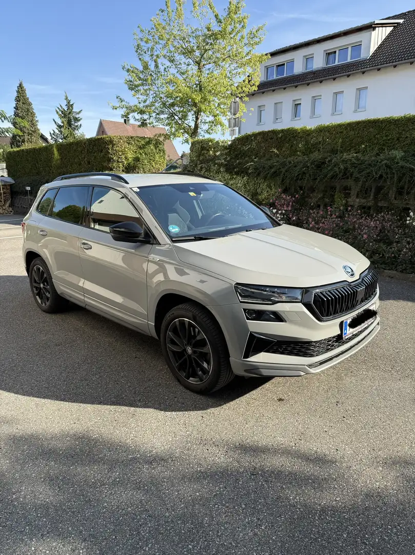 Skoda Karoq 2,0 TDI 4x4 DSG Sportline Grau - 1