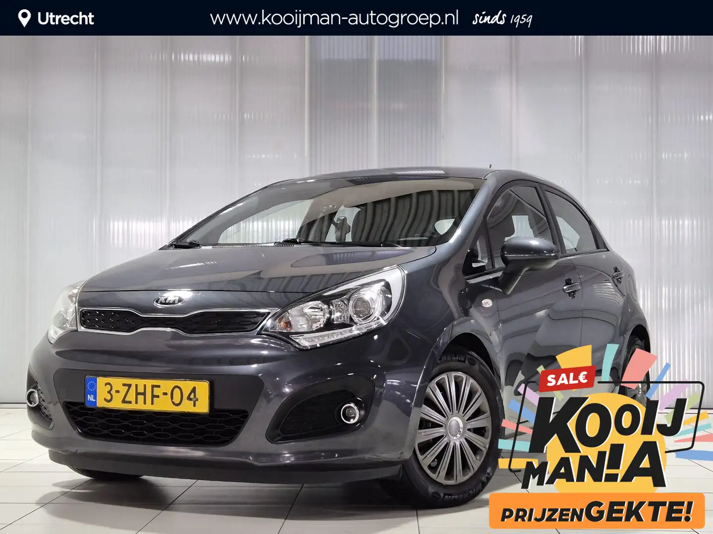 Kia Rio 1.2 CVVT BusinessLine , Cruise control, Airo, park Grau - 1