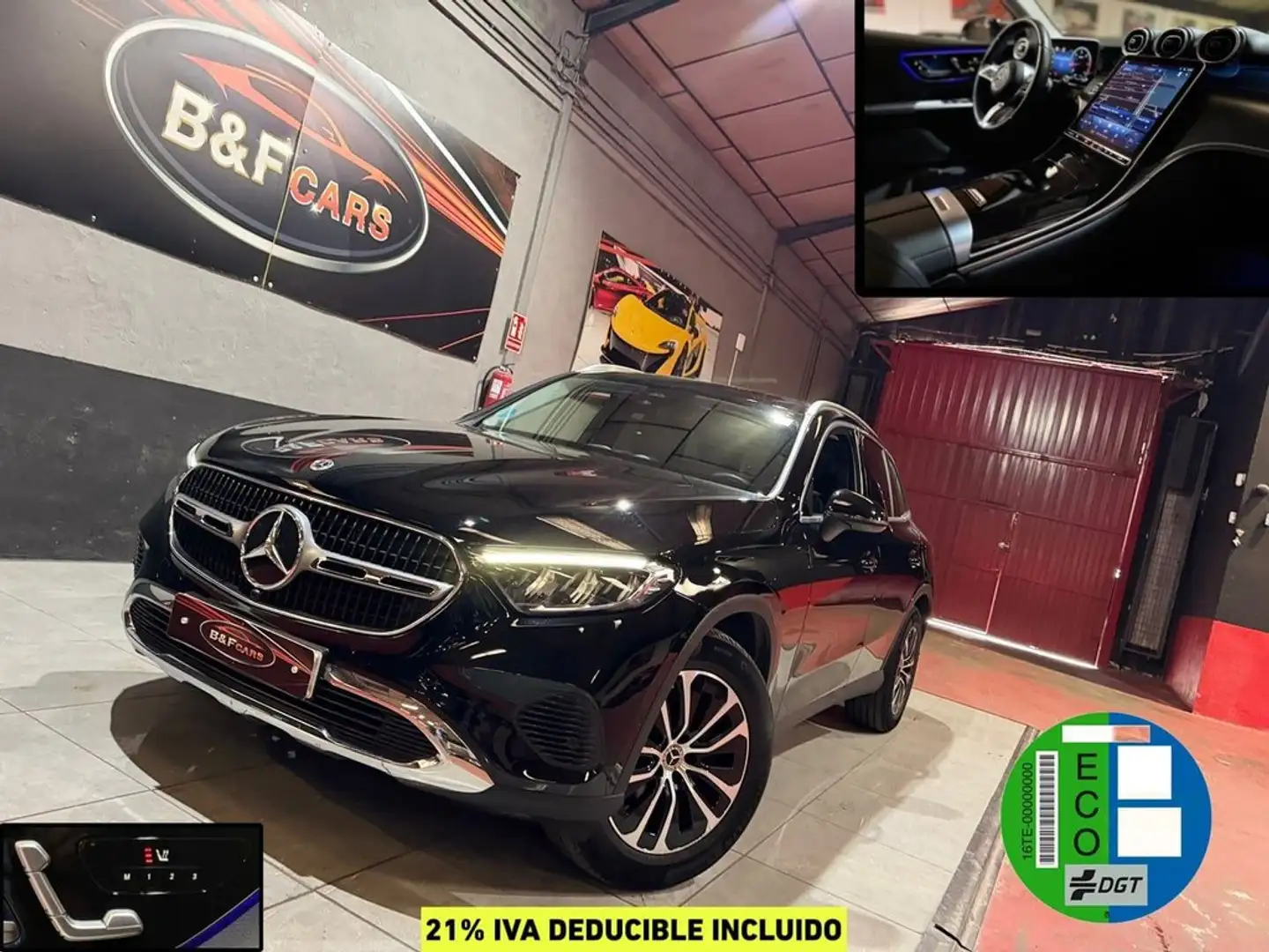 Mercedes-Benz GLC 220 220d 4Matic 9G-Tronic Negro - 1