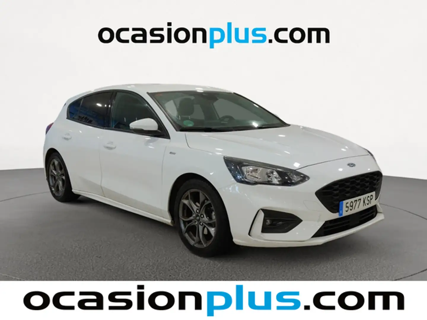 Ford Focus 1.0 Ecoboost Auto-S&S ST-Line 125 Blanc - 2