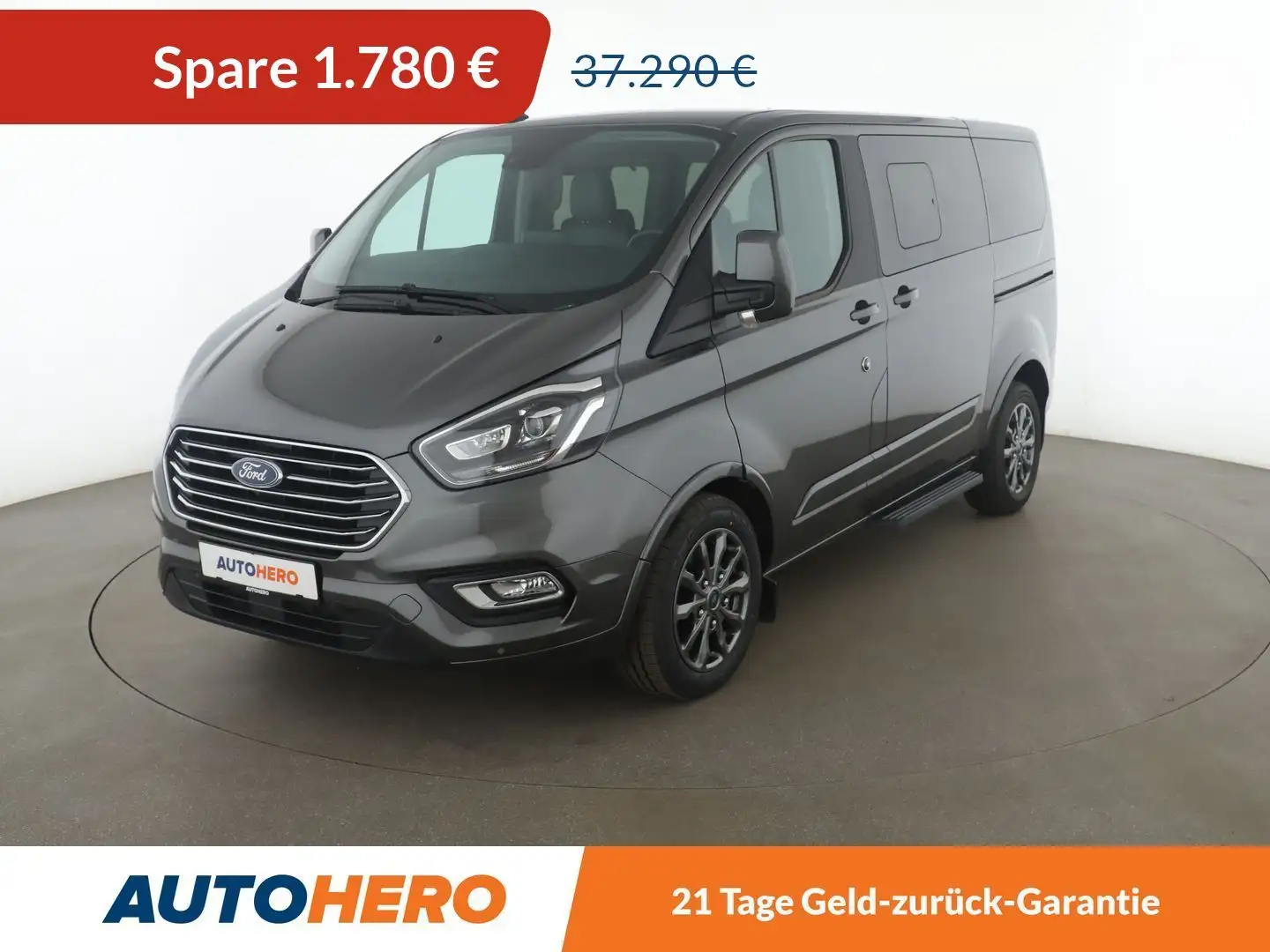 Ford Tourneo Custom 2.0 TDCi EcoBlue 320 L1 Tourneo Titanium *NAVI*CAM Gris - 1