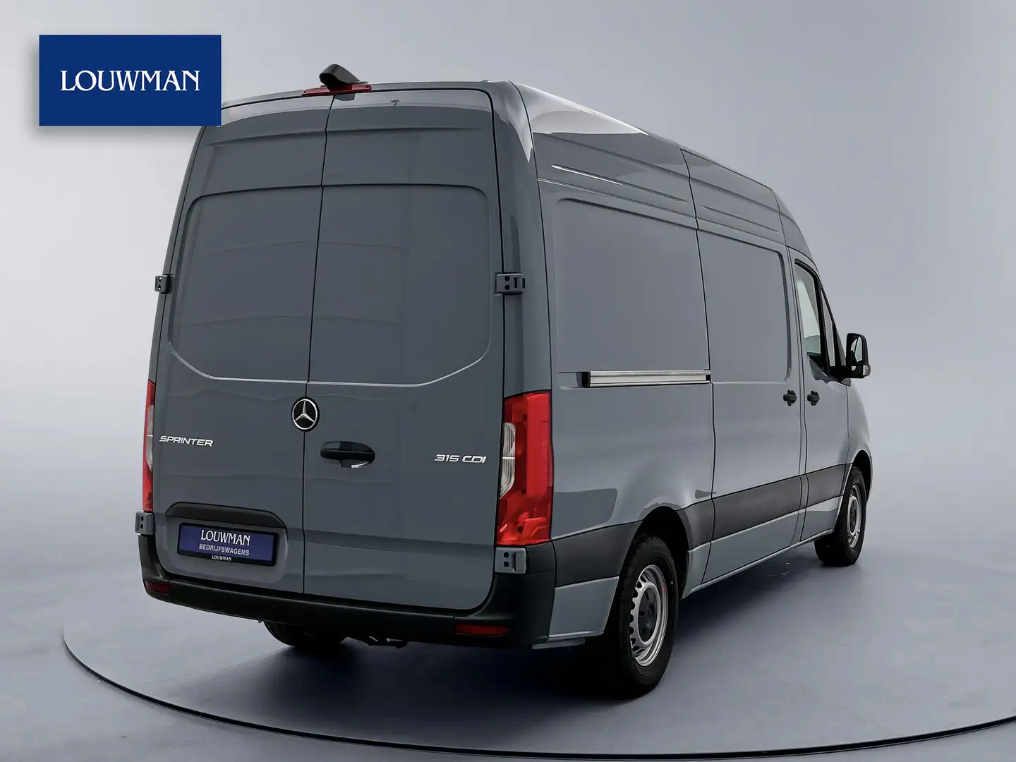 Mercedes-Benz Sprinter 315 1.9 CDI L2H2 Automaat RWD NIEUW Achteruitrijca Gris - 2