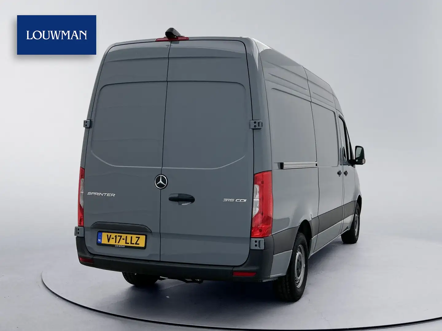 Mercedes-Benz Sprinter 315 CDI L2H2 Automaat Carplay Achteruitrijcamera C Grijs - 2