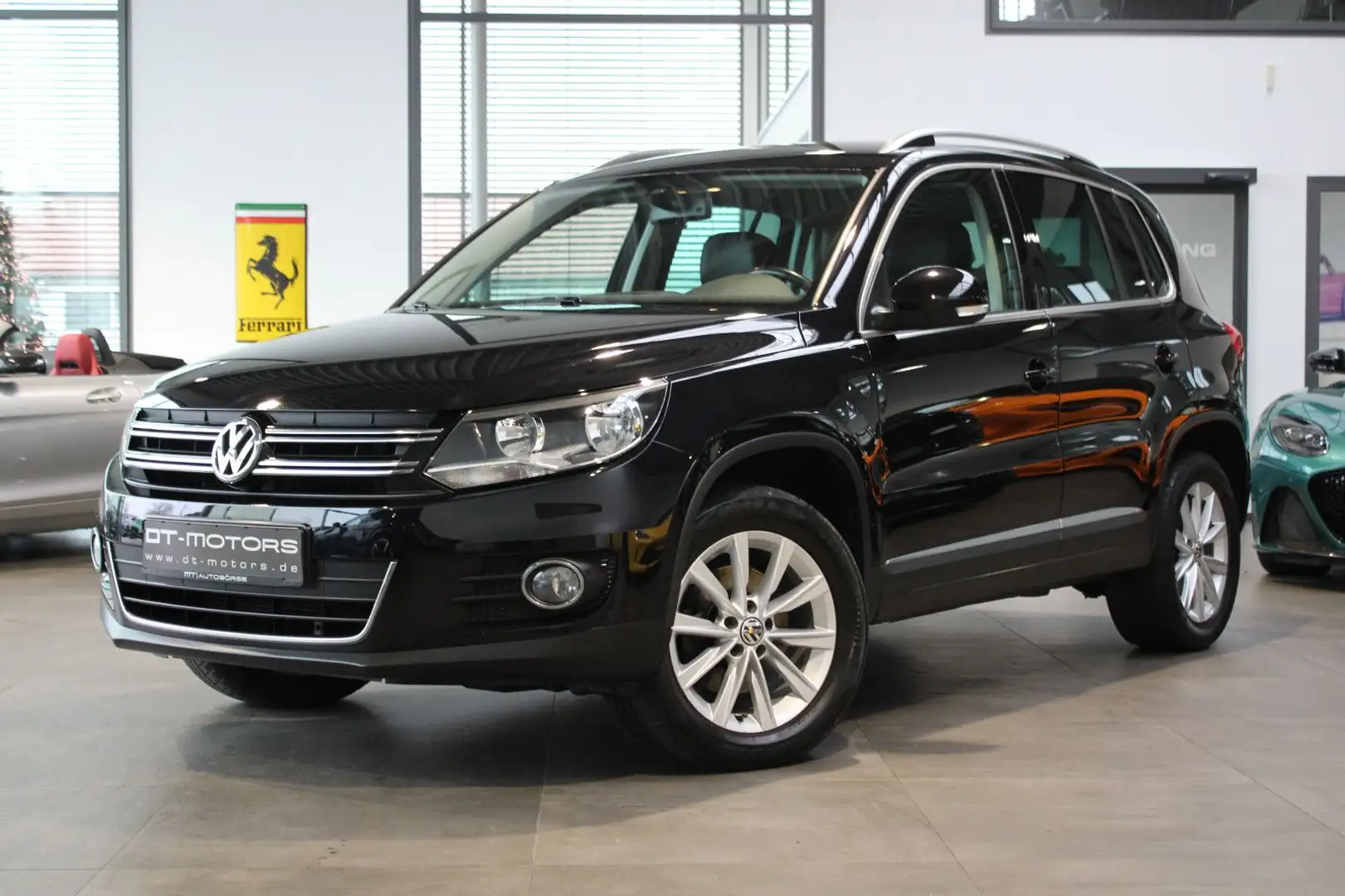 Volkswagen Tiguan Sport & Style 4Motion 1.Hand nur.67000km! Schwarz - 1