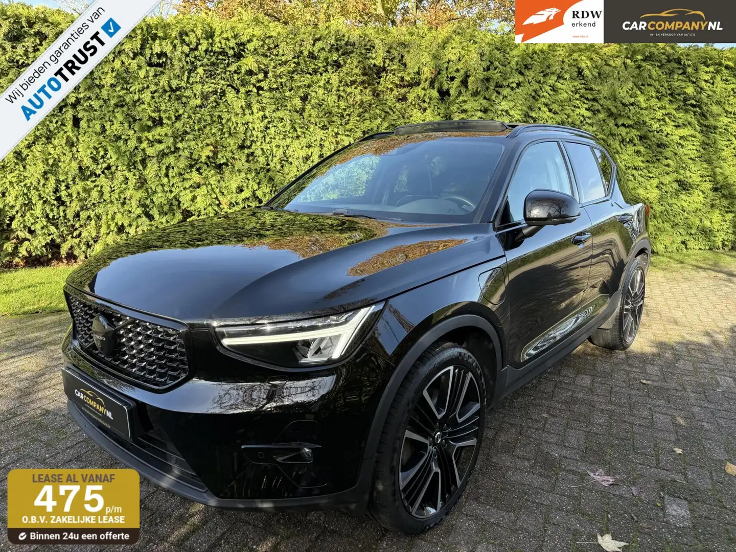 Volvo XC40 |T5 |R-Design FACELIFT|H&K|BLACK edit.|PANO✅ Noir - 1