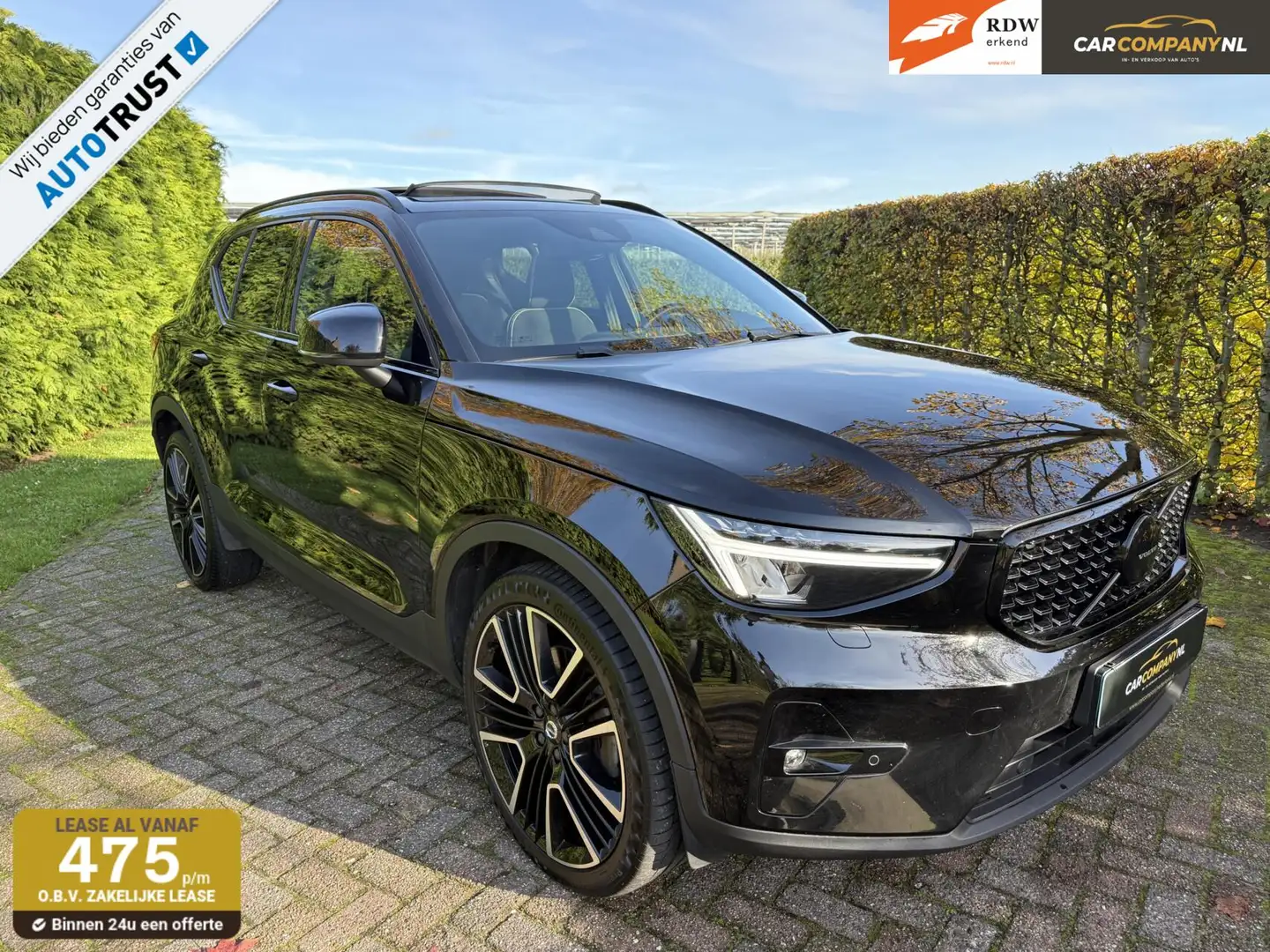 Volvo XC40 |T5 |R-Design FACELIFT|H&K|BLACK edit.|PANO✅ Noir - 2