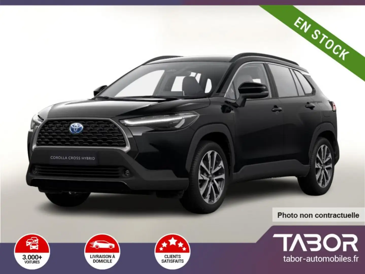 Toyota Corolla Cross Cross 2.0 Hybrid 197 CVT Team D Noir - 1