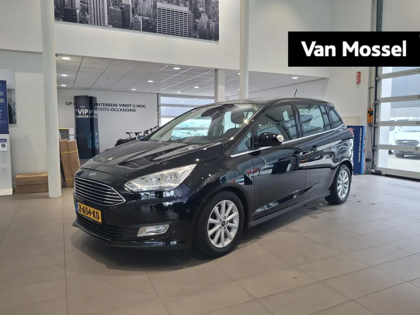 Ford Grand C-Max 1.0 Titanium 7p. Zwart - 1
