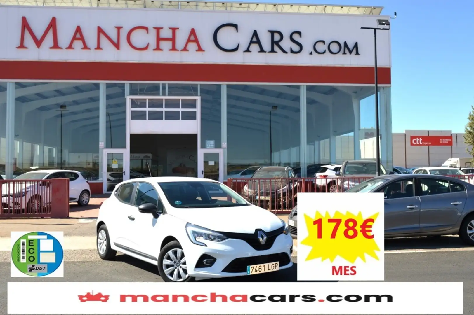 Renault Clio TCe GLP Business 74kW Blanc - 2