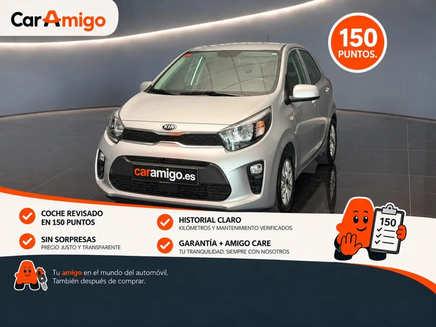 Kia Picanto 1.0 DPi Concept Pack Confort Gris - 1